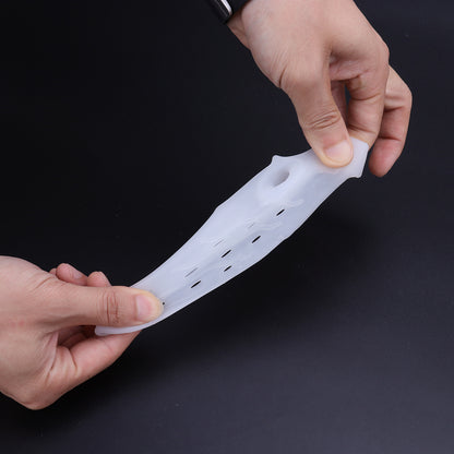 Forefoot Cushion Pad Gel Toe Separator Protector Big Toe Straighter Bunion Relief 3 Toe Holes Toe S 2