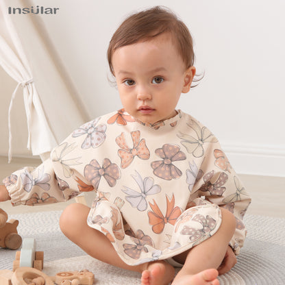 Waterproof Long Sleeve Bibs Aprons New Baby Bib With Pocket For Feeding Accessories Bibs For Childr 1