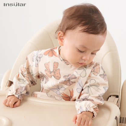 Waterproof Long Sleeve Bibs Aprons New Baby Bib With Pocket For Feeding Accessories Bibs For Childr 3
