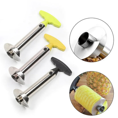 Stainless Steel Pineapple Slicer Peeler Cutter, Parer Knife Kitchen Tools, Fruit Tools, Cooking Tools
