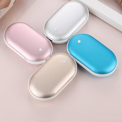 Double Sided Heating Hand Warmer Ultra Thin, Temperature Levels, One Click Switch, Versatile Hand and Abdominal Warm