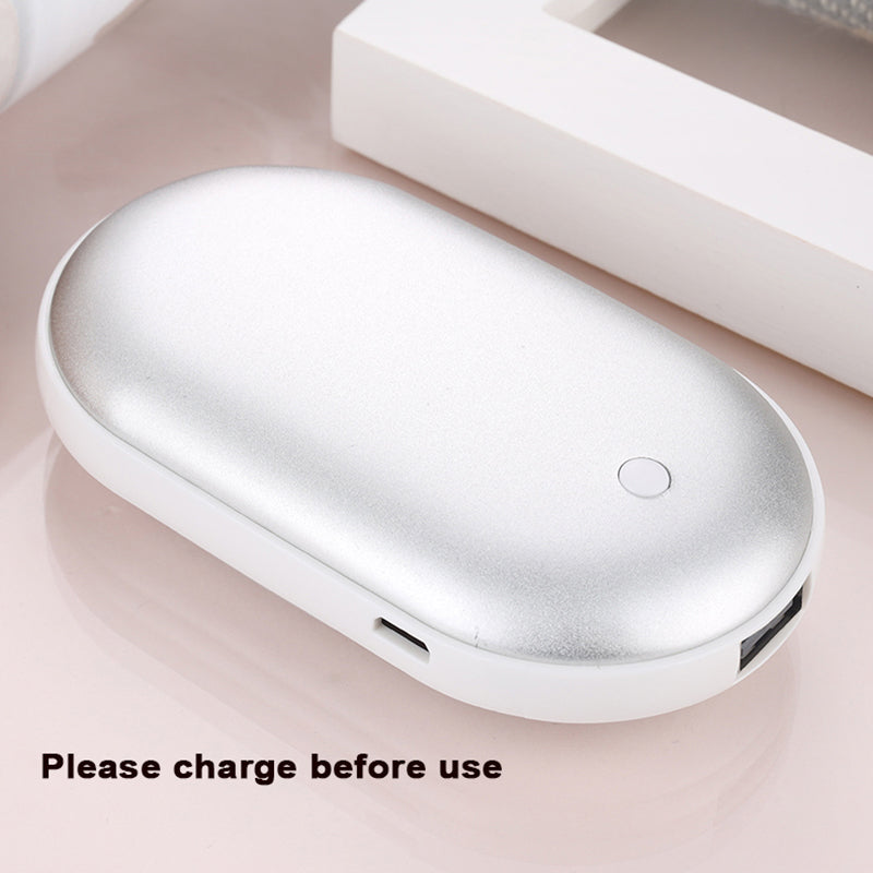 Double Sided Heating Hand Warmer Ultra Thin, Temperature Levels, One Click Switch, Versatile Hand and Abdominal Warm