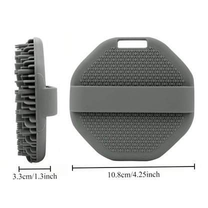 Deep Exfoliation And Rubbing Massage Brush Silicone Body Scrubber Bathroom Bathing Tool 5