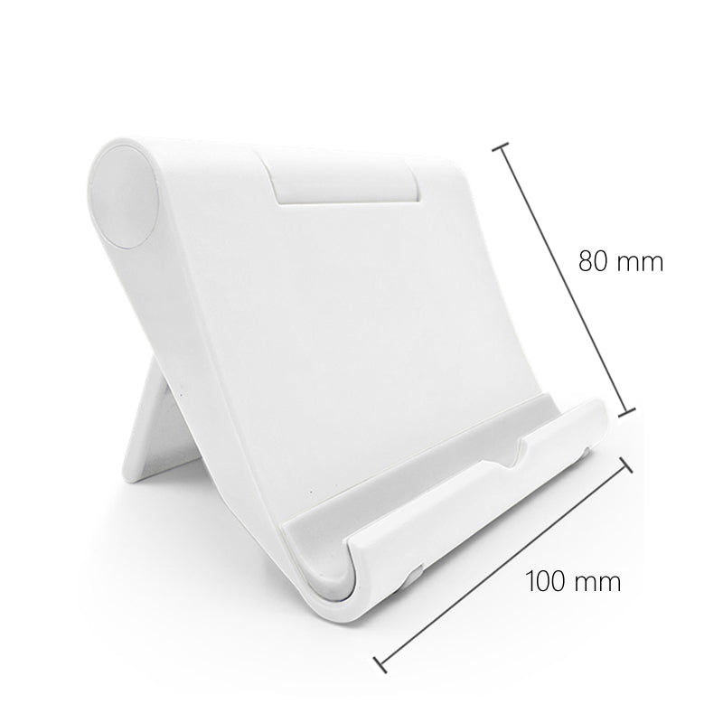 Foldable Mobile Phone Stand Universal Portable Desktop Holder, Adjustable iPad iPhone Xiaomi Samsung Tablet Desk Bracket