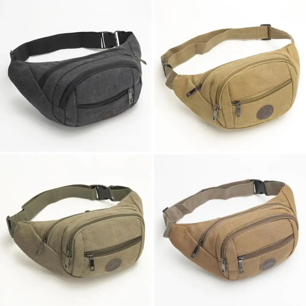 Lightweight Mens Outdoor Waist Pack Wear Resistant Chest Pack Rainproof Bag For Running Hiking Outd 6