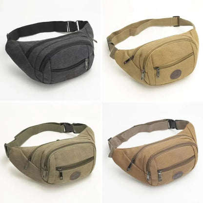 Lightweight Mens Outdoor Waist Pack Wear Resistant Chest Pack Rainproof Bag For Running Hiking Outd 6