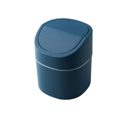 Mini Small Waste Bins Home Table Desktop Garbage Basket Plastic Trash Can Office Supplies Dustbins
