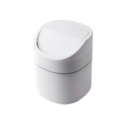Mini Small Waste Bins Home Table Desktop Garbage Basket Plastic Trash Can Office Supplies Dustbins