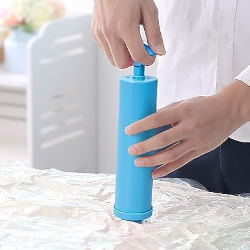 Compressed Space Saving Vacuum Bag Manual Air Pump Suction, Vacuum Seal Storage Bag Supplies, Clothes Storage Tool