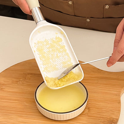 Garlic Masher Handheld Chopper Kitchen Tool Ginger Grater Fruit Vegetable Grinding Multi Functional 3