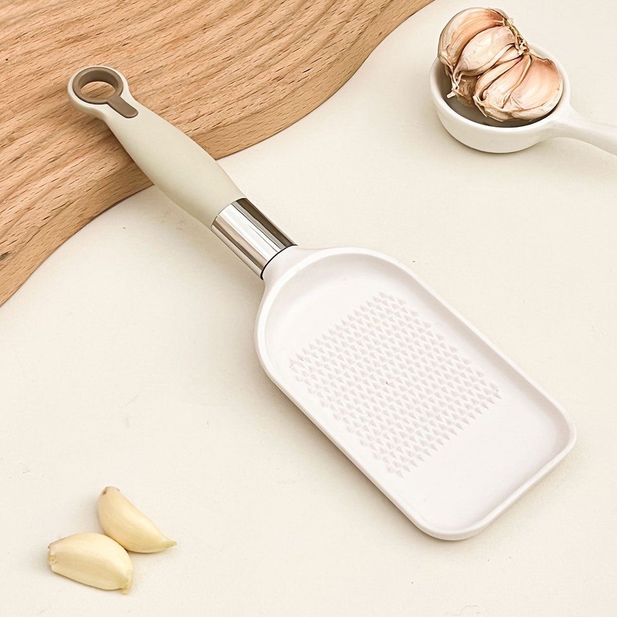 Garlic Masher Handheld Chopper Kitchen Tool Ginger Grater Fruit Vegetable Grinding Multi Functional 5