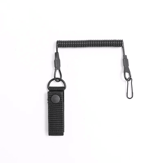 Tactical Elastic Anti Lost Gear Lanyard 1