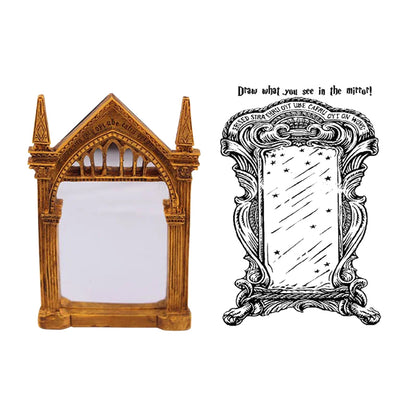 Wizarding Mirror Of Erised Decor, Magical Objects Display, Witchy Items, Bookshelf Fantasy Gift Home Decor