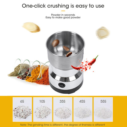 Coffee Grinder Household Mini Electric Grinder Ultrafine Baby Food Pulverizer Grain Mill Spice Pepp 4