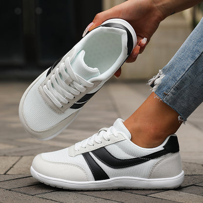 Wide Last Shoes for Women, Breathable Mesh Comfortable Barefoot Shoes, New Wide Toe Women Shoes, Soft Sole Casual