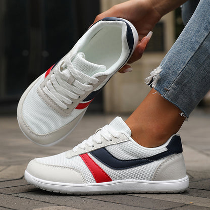 Wide Last Shoes for Women, Breathable Mesh Comfortable Barefoot Shoes, New Wide Toe Women Shoes, Soft Sole Casual