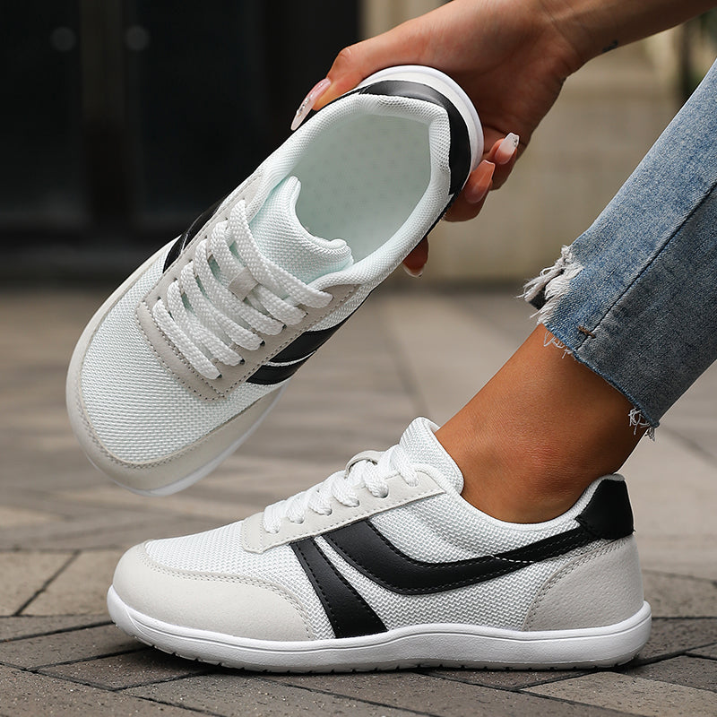 Wide Last Shoes for Women, Breathable Mesh Comfortable Barefoot Shoes, New Wide Toe Women Shoes, Soft Sole Casual