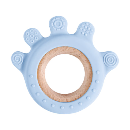 Cartoon Rudder Shape Baby Toys Silicone Teether Baby Toys Chewing Training Baby Care Equipment Baby 7