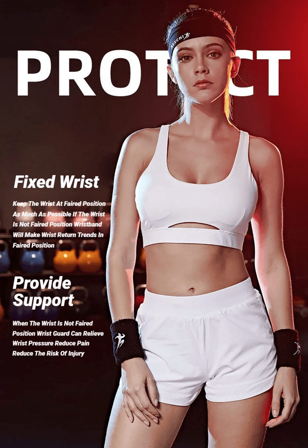 Sports Performance Sweat Wristbands 1
