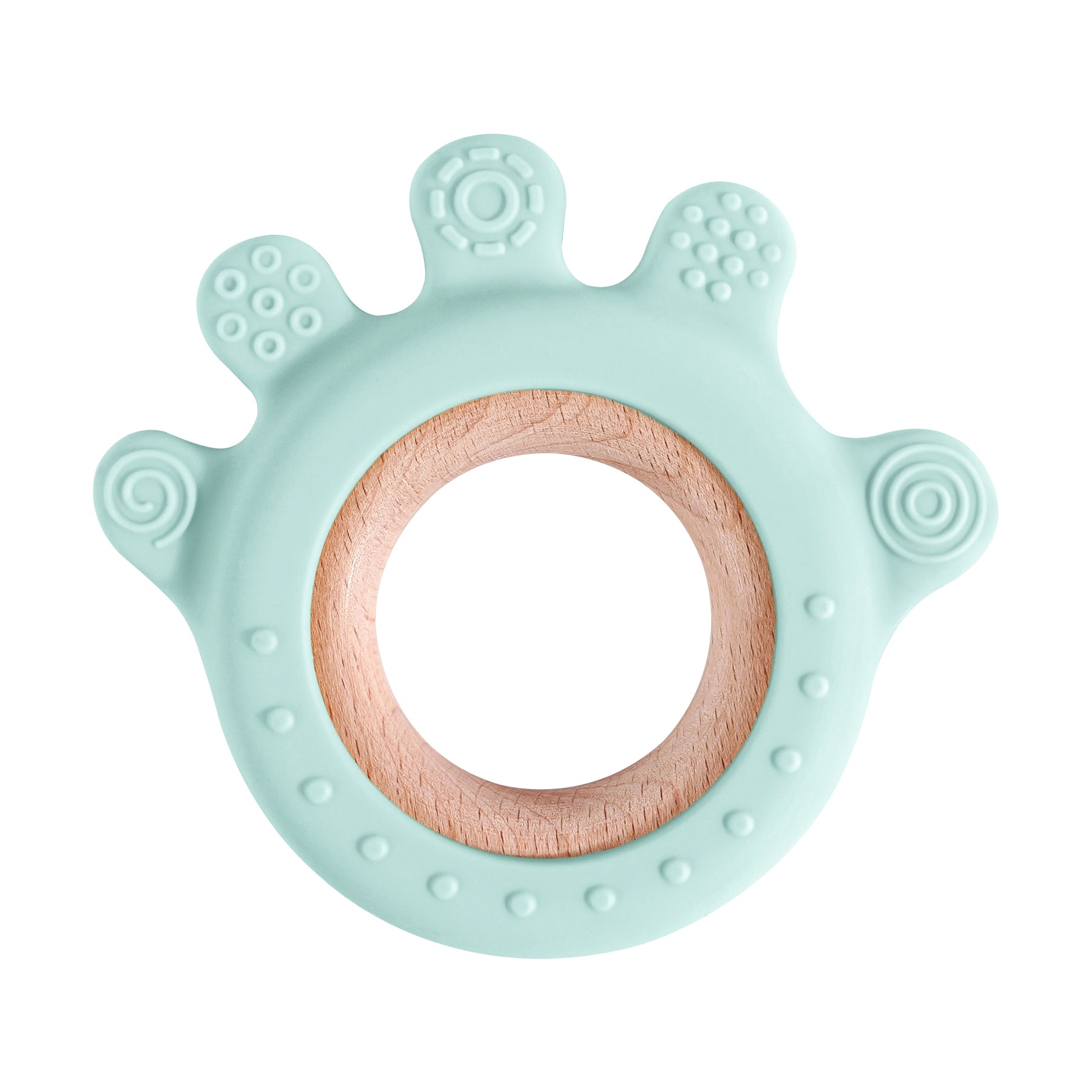 Cartoon Rudder Shape Baby Toys Silicone Teether Baby Toys Chewing Training Baby Care Equipment Baby 9