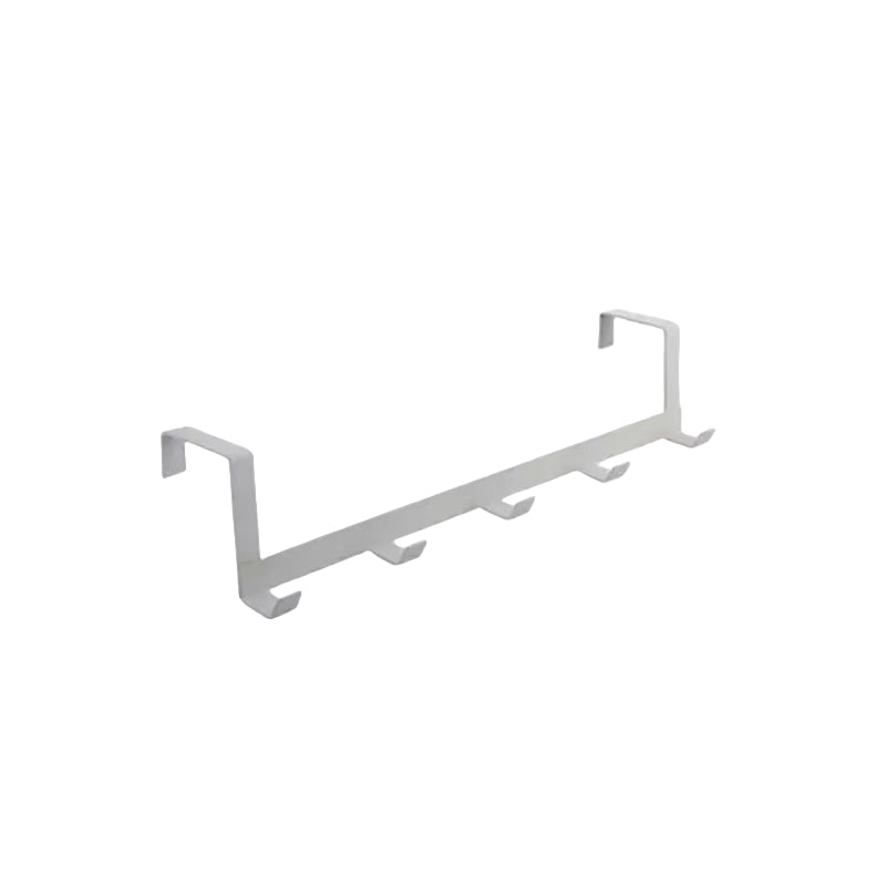 Household Space Saving Five Hook Door Hanger Hook Durable Jacket Storage Rack Easy To Install Moder 6