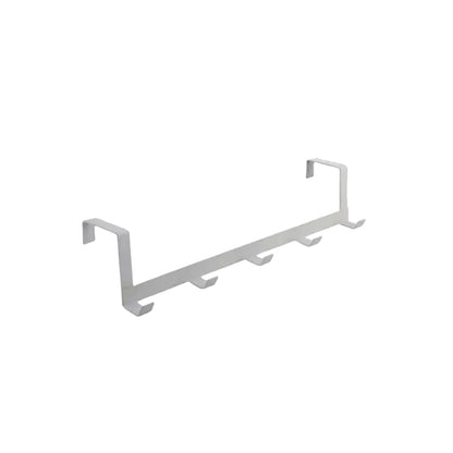 Household Space Saving Five Hook Door Hanger Hook Durable Jacket Storage Rack Easy To Install Moder 6