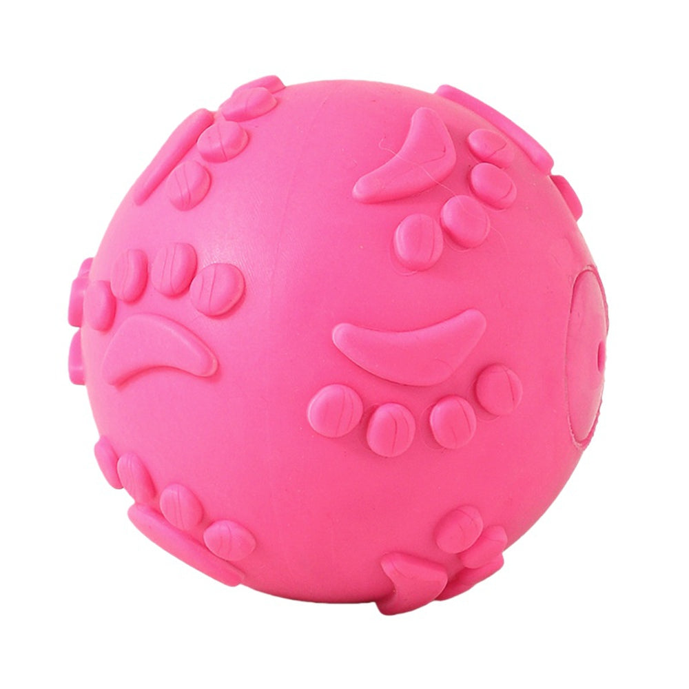 Outdoor Throwing Dog Squeak Toy Ball Durable Chewing Training Ball Pet Supplies Recovery Toy For Ac 2