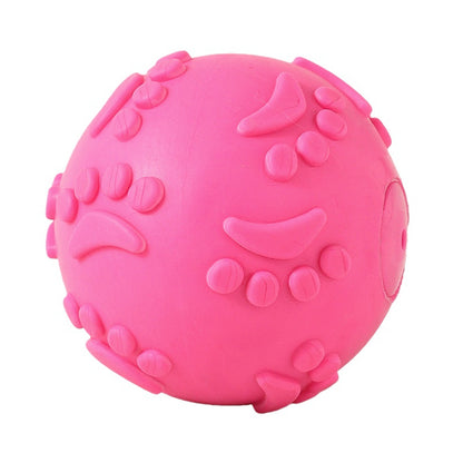 Outdoor Throwing Dog Squeak Toy Ball Durable Chewing Training Ball Pet Supplies Recovery Toy For Ac 2