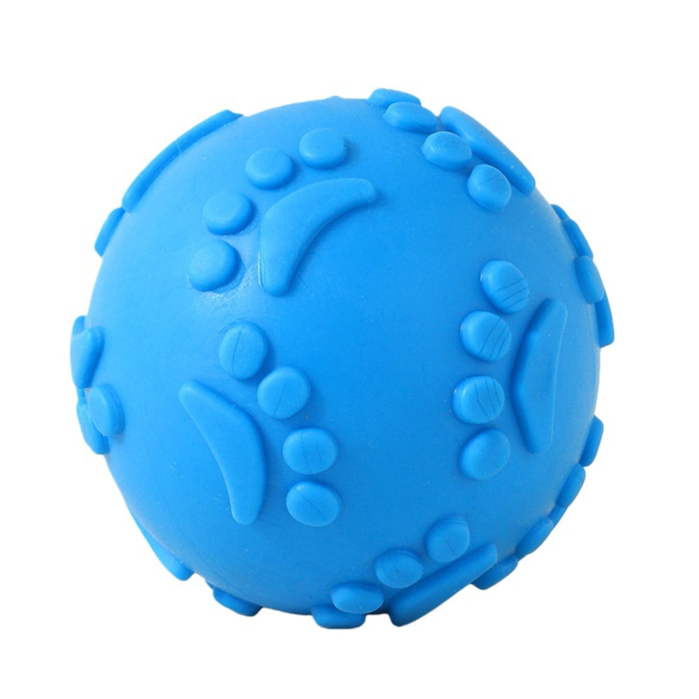 Outdoor Throwing Dog Squeak Toy Ball Durable Chewing Training Ball Pet Supplies Recovery Toy For Ac 3