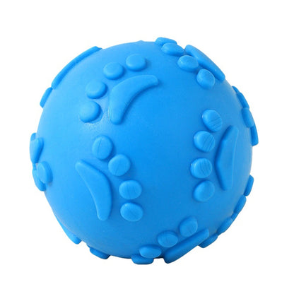 Outdoor Throwing Dog Squeak Toy Ball Durable Chewing Training Ball Pet Supplies Recovery Toy For Ac 3