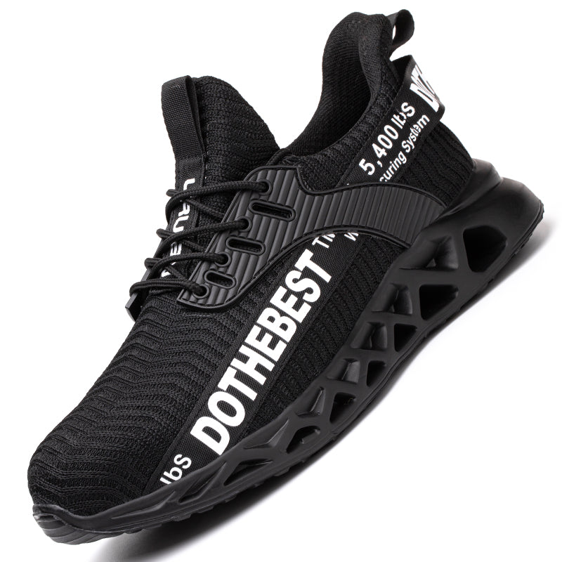 Lightweight Work Sneakers Steel Toe Safety Shoes For Men Women Puncture Proof Work Shoes Unisex Saf