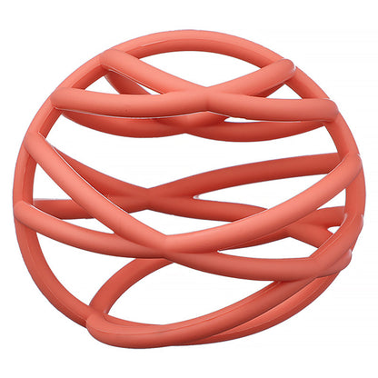 BPA Free Baby Teething Chew Baby Silicone Rodent Toy Ball DIY Teething Necklace Toys Soft Chew Bead 8