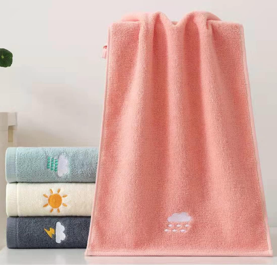 Bathroom Hand Towels, Soft Cotton Hand Towel, Highly Absorbent Hand Towels for Bath, Face, Gym