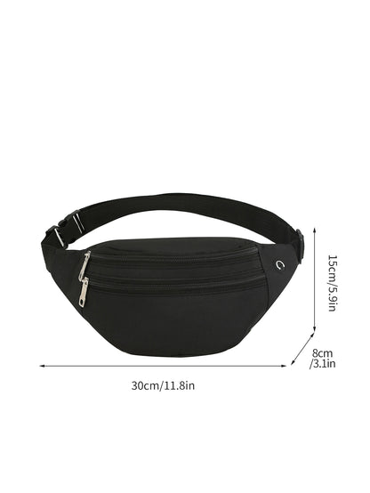 Fanny Pack, Mobile Waist Bag For Men Women, Large Capacity, Anti Splash, Multifunctional