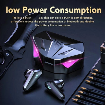 Bluetooth Earphones  Wireless Headset Gamer Earbuds With Mic Noise Cancelling LED Display Headphone 4
