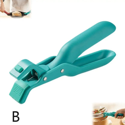 Tongs Clamp Holder AntiScalding Dish Plate Gripper Clips Move Hot Plates Or Bowls Safely Microwave  6