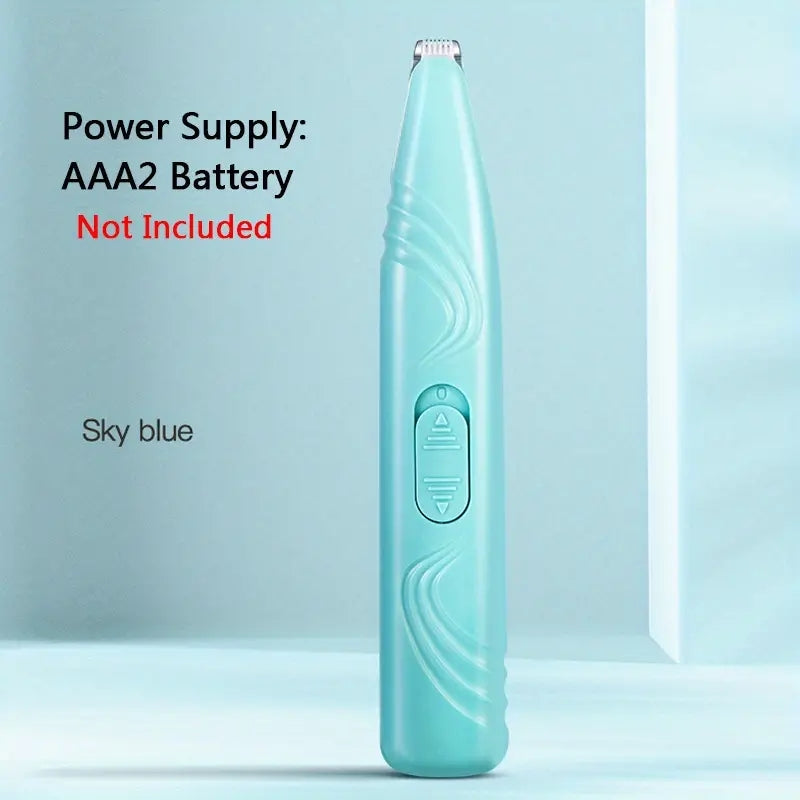 Electric pet shaver, clipper for cats and dogs, foot hair, buttocks hair, safe grooming for pets