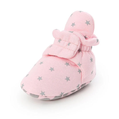 Toddler First Walkers Meckior Baby Shoes Cotton Soft Comfort Antislip Star Booties Warm Baby Boy Gi 6