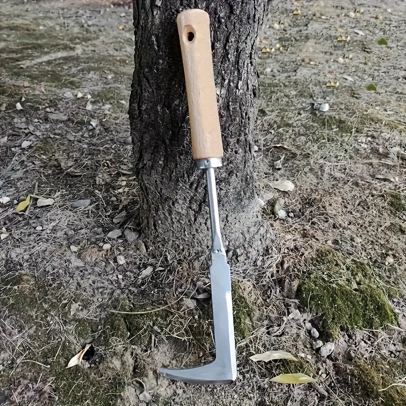 Stainless Steel Weeding Tool 1pc, For Digging Herbs, Wild Vegetables, Bonsai, Soil Loosening, Ideal Holiday Gift