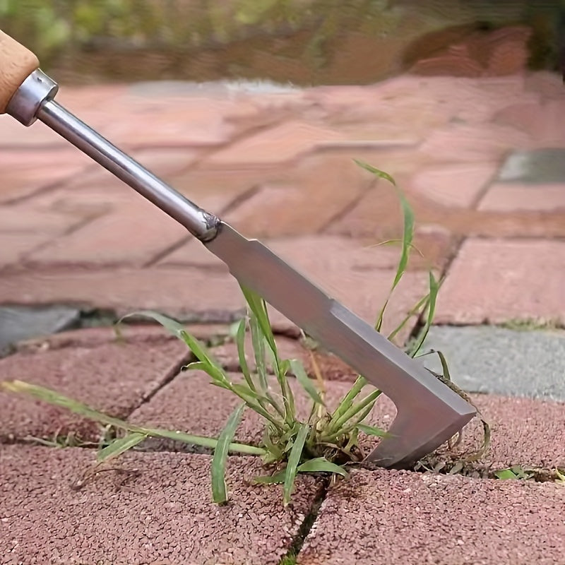 Stainless Steel Weeding Tool 1pc, For Digging Herbs, Wild Vegetables, Bonsai, Soil Loosening, Ideal Holiday Gift
