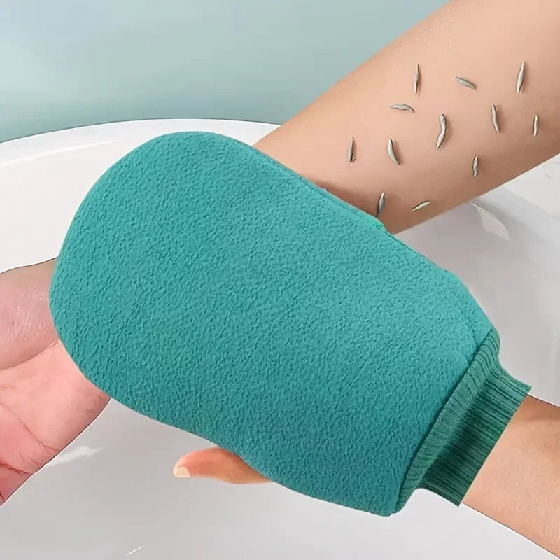 Dead Skin Removal Spa Massage Exfoliating Bath Shower Gloves Body Scrub Towel For Healthy Skin 1