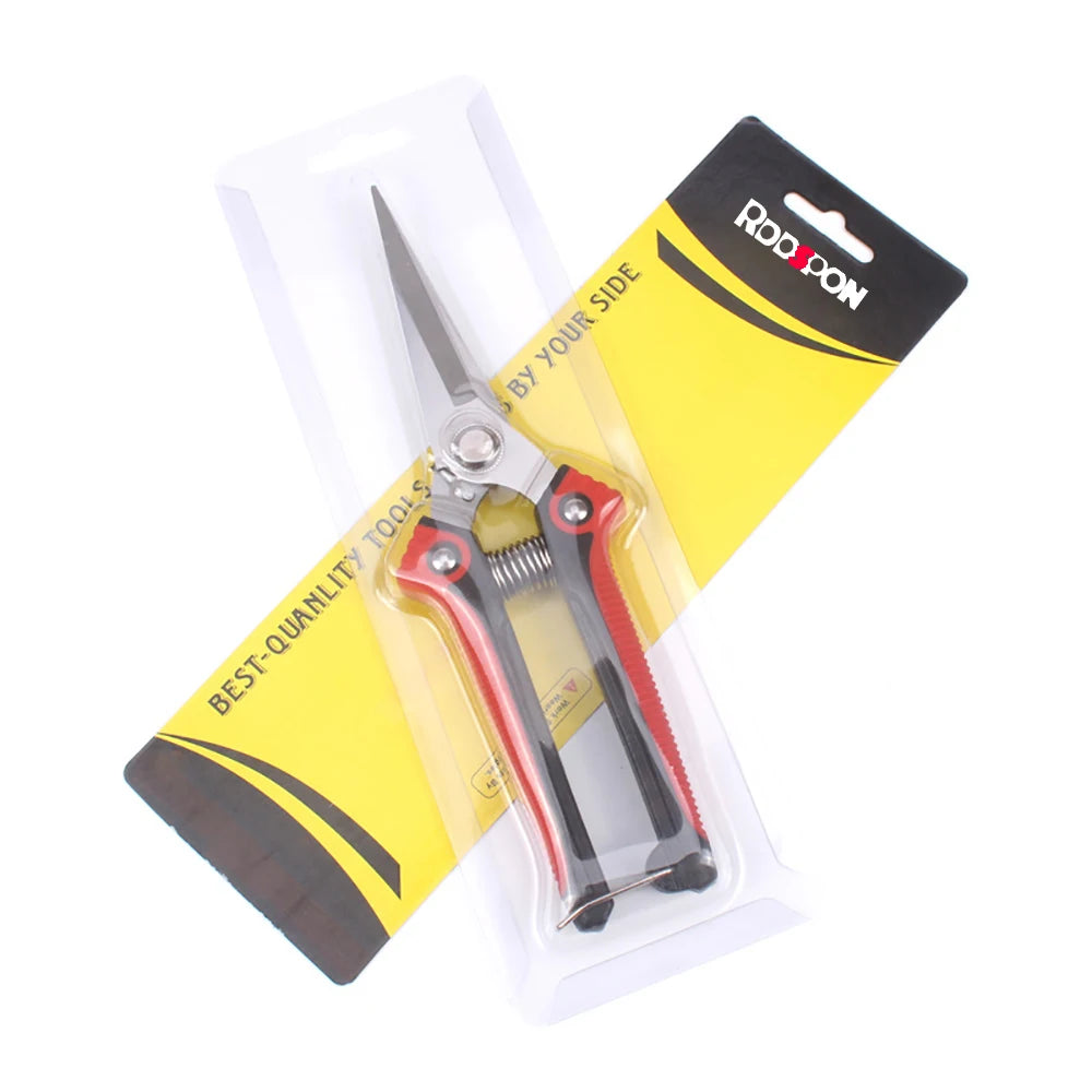 Sharp Garden Fruit Tree Pruning Pruning Shear Branch Scissors Stainless Steel NonSlip Handle Garden 3