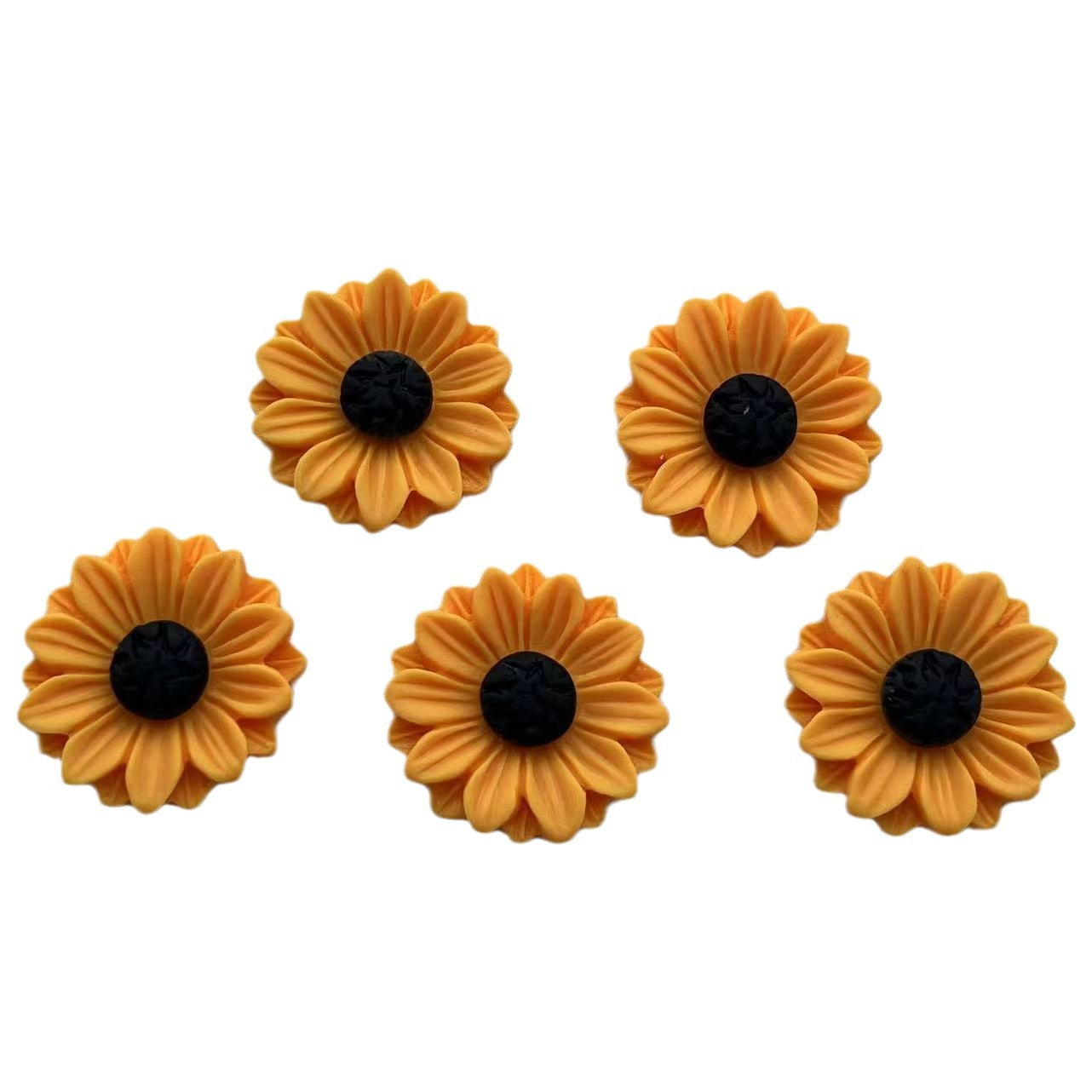 Sturdy Resin Sunflower Magnet, Kitchen Fridge Magnet, Office Organizer, Home Decoration Holiday Gifts