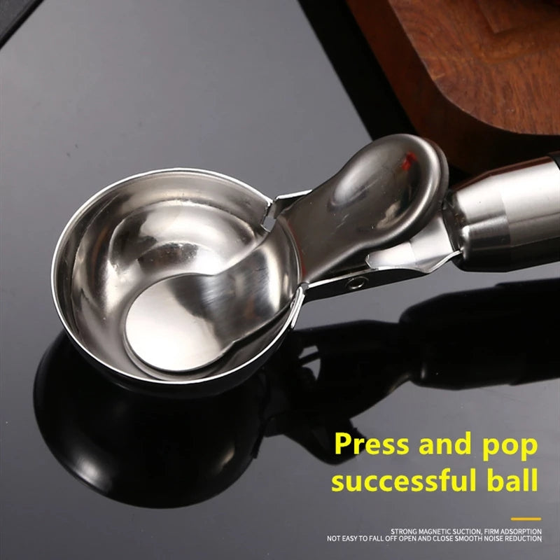 Ice Cream Spoon Premium Stainless Steel Scoop Trigger Gelatos Spoon Frozen Yogurt Kitchen Accessori 1