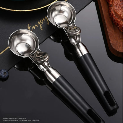 Ice Cream Spoon Premium Stainless Steel Scoop Trigger Gelatos Spoon Frozen Yogurt Kitchen Accessori 4