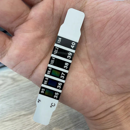 Baby Forehead Thermometer Body Fever Strip Water Milk Test Child Head Temperature Sticker Baby Care 1
