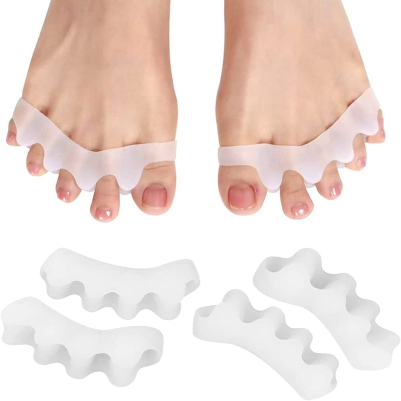 Bunion Yoga Gel Silicone Hammer Toes Corrector, Protective Toe Separator Suitable, for Women Men Straighteners