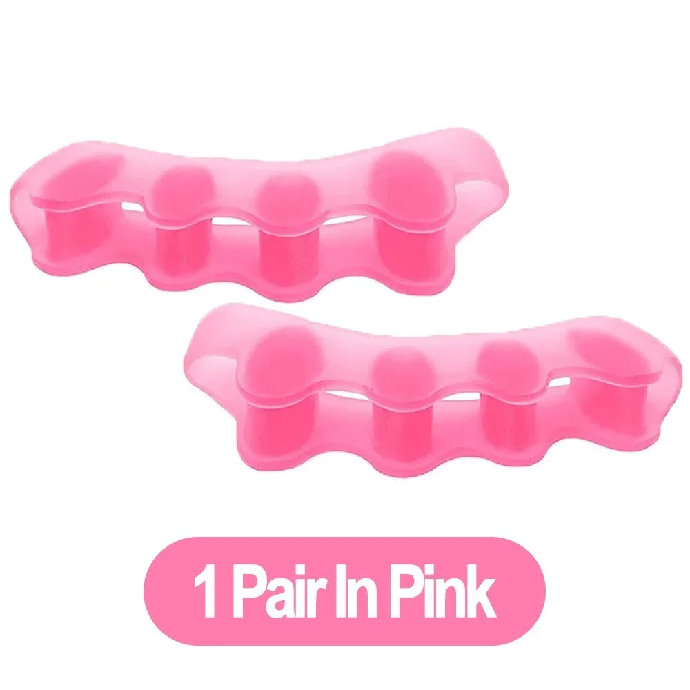 Bunion Yoga Gel Silicone Hammer Toes Corrector, Protective Toe Separator Suitable, for Women Men Straighteners