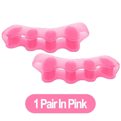 Bunion Yoga Gel Silicone Hammer Toes Corrector, Protective Toe Separator Suitable, for Women Men Straighteners