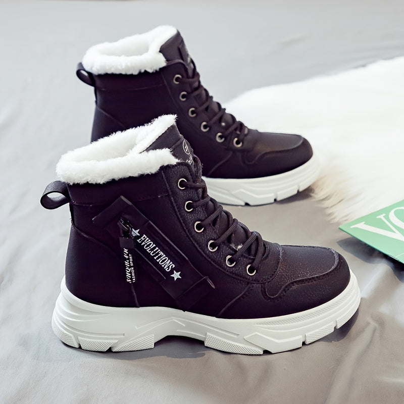 Short Boot For Women Winter Boot With Thick Lining And Insulation Stylish And Versatile Womens Ankl 5